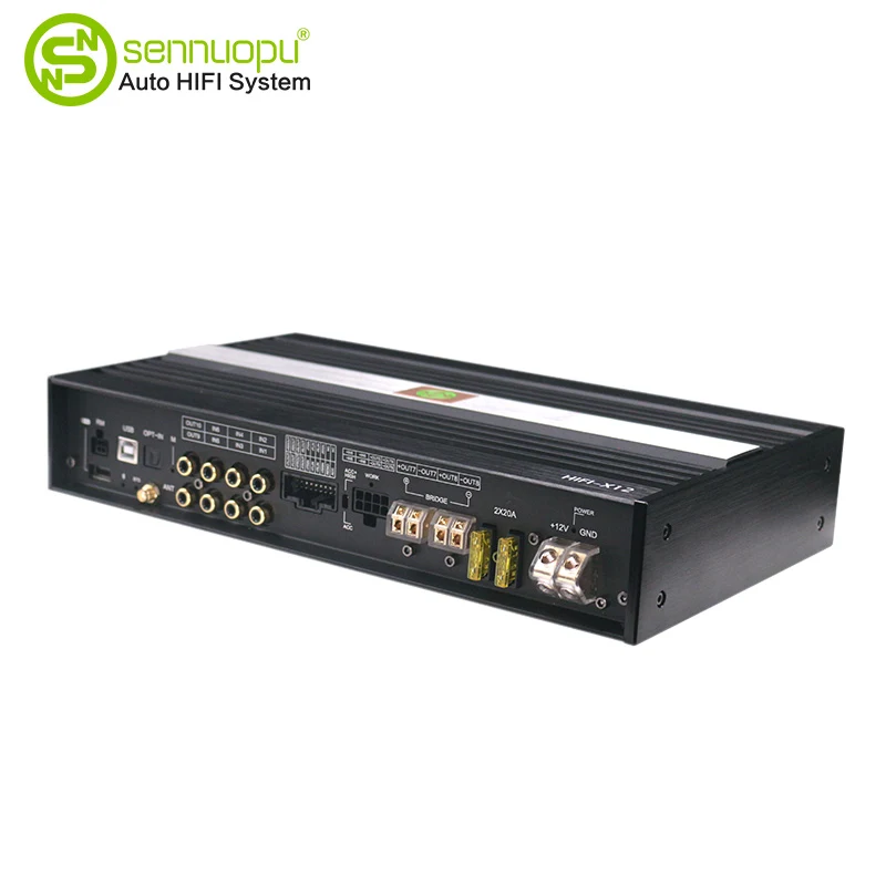 Bộ xử lý âm thanh kỹ thuật số 8-Ch Auto AMP + 10 Ch