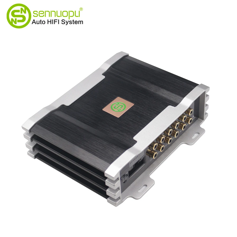 Âm thanh ô tô 8 kênh DSP Audio Audio Trình khuếch đại xe 4 CH