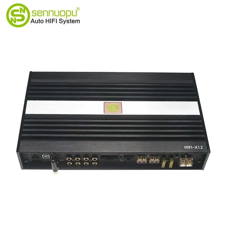 Bộ khuếch đại DSP xe hơi 8 ch amp với bộ xử lý tín hiệu số 10 CH