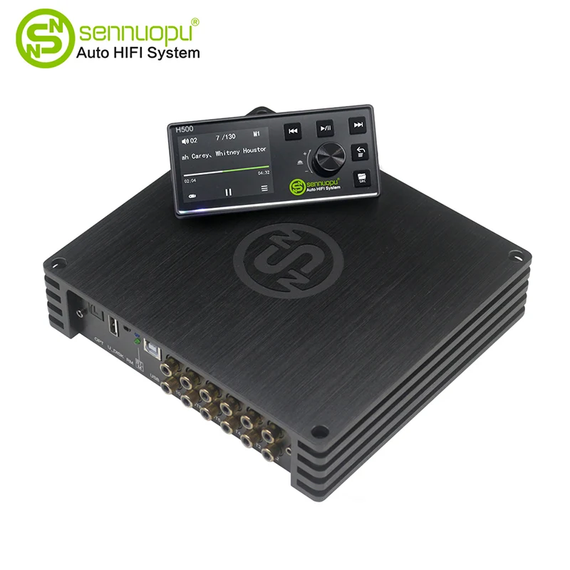 Bộ khuếch đại DSP Audio 8*50W với 10CH