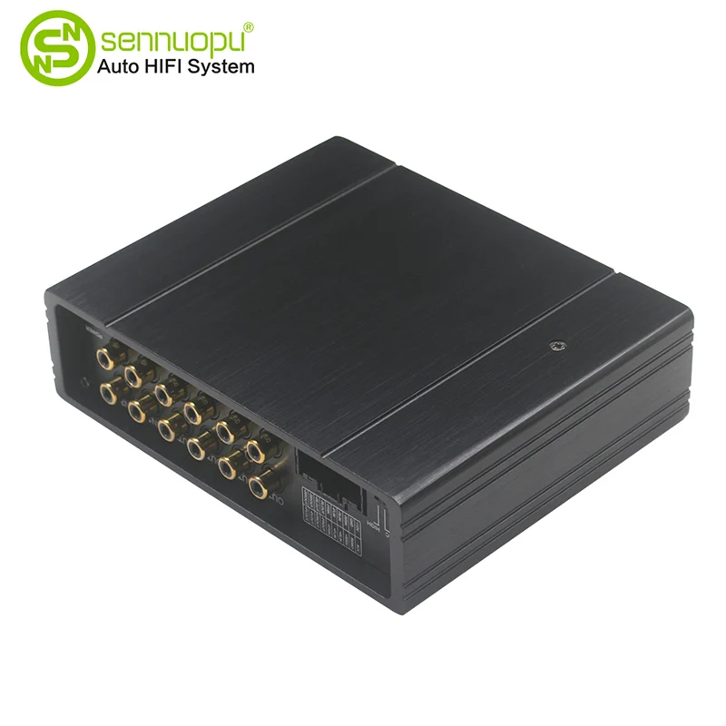 Bộ khuếch đại xe DSP 4 kênh với 8 kênh xử lý âm thanh kỹ thuật số